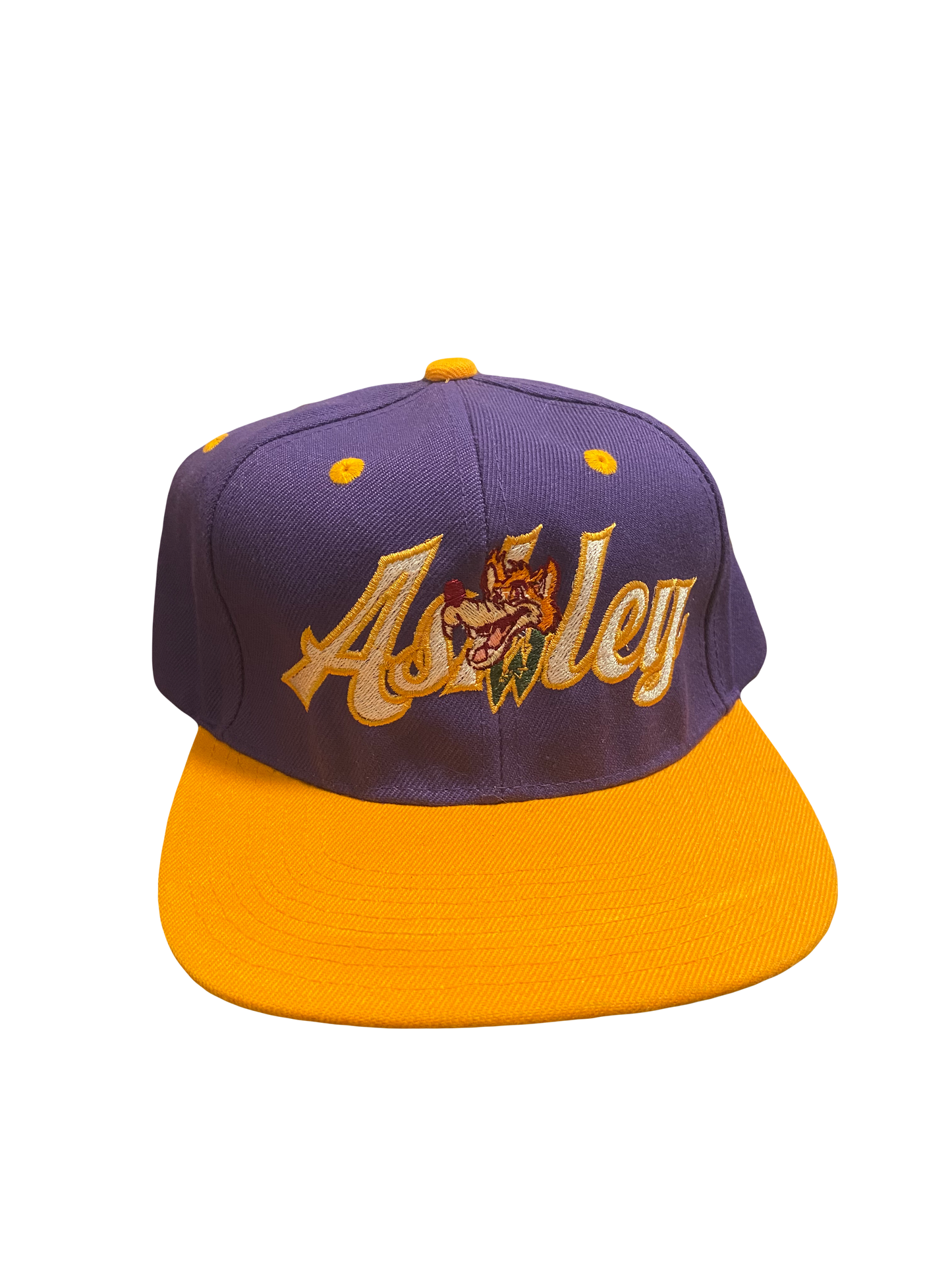 ASHLEY “WOLVES” VINTAGE SNAPBACK TWO-TONE